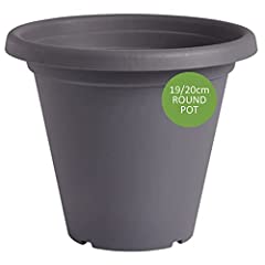 Used, Clever Pots Plant Pot, Charcoal, 20cm for sale  Delivered anywhere in UK
