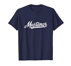 Mustangs mascot shirt for sale  Delivered anywhere in USA 
