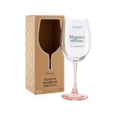 Mr.wonderful bicchiere vino usato  Spedito ovunque in Italia 