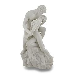 White Marble Finish The Lovers Statue Nude Sculpture for sale  Delivered anywhere in Canada