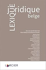 Lexique juridique belge d'occasion  Livré partout en Belgiqu