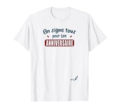 Signe anniversaire shirt d'occasion  Livré partout en France