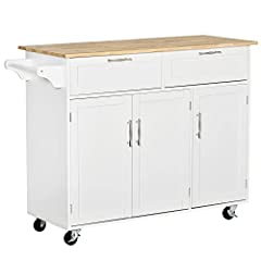 Homcom kitchen island for sale  Delivered anywhere in UK