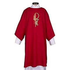 Eucharistic dalmatic red for sale  Delivered anywhere in USA 
