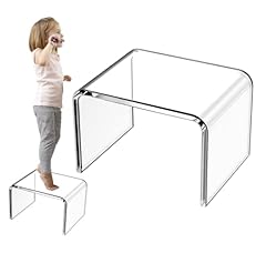 Acrylic step stool for sale  Delivered anywhere in USA 