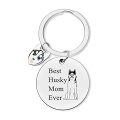 Husky lover keychain for sale  Delivered anywhere in USA 
