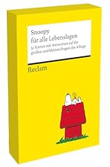 Snoopy lebenslagen karten gebraucht kaufen  Wird an jeden Ort in Deutschland