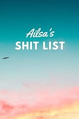 Ailsa shit list for sale  Delivered anywhere in UK
