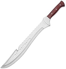 Tomahawk Razorback Full Tang Machete with Nylon Shoulder Sheath - Genuine Heartwood Handle, Sawback Serrations - 21 1/4" Length, used for sale  Delivered anywhere in Canada