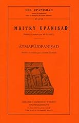 Maitry upanisad atmapujopanisa d'occasion  Livré partout en France