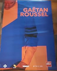 Gaëtan roussel affiche d'occasion  Livré partout en France