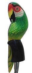 Wooden green parrot for sale  Delivered anywhere in USA 