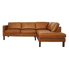 Shaped sectional leather for sale  Delivered anywhere in USA 