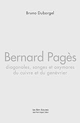 Bernard pagès diagonales d'occasion  Livré partout en Belgiqu