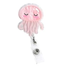 Pink jellyfish badge for sale  Delivered anywhere in UK