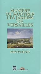 Manière montrer jardins d'occasion  Livré partout en France