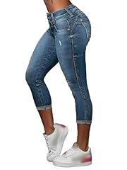 Flamingals capri jeans for sale  Delivered anywhere in USA 