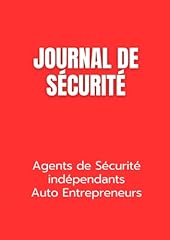 Journal sécurité cahier d'occasion  Livré partout en France