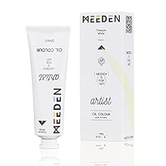 MEEDEN Artist Oil Paint Titanium White/50ml Paint Tubes, for sale  Delivered anywhere in Canada