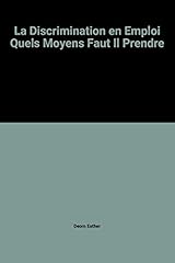 Discrimination emploi. moyens d'occasion  Livré partout en France