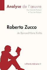 Roberto zucco bernard d'occasion  Livré partout en France