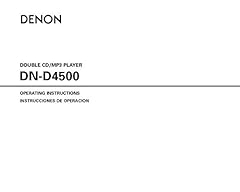 Instruction manual denon for sale  Delivered anywhere in USA 