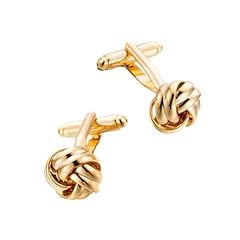 Pair gold cufflinks for sale  Delivered anywhere in UK