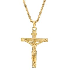 Collana con croce usato  Spedito ovunque in Italia 