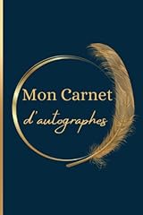 Carnet autographes carnet d'occasion  Livré partout en France