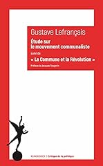 Etude mouvement communaliste d'occasion  Livré partout en France