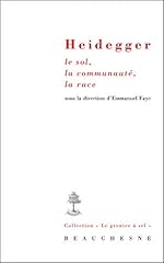 Heidegger sol communauté d'occasion  Livré partout en France