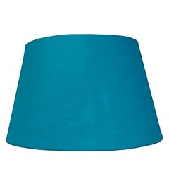 Drum lampshade teal for sale  Delivered anywhere in UK
