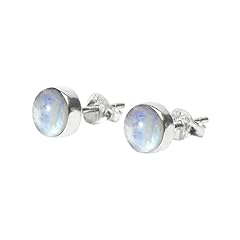 Moonstone stone stud for sale  Delivered anywhere in UK