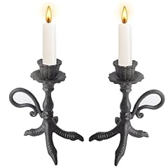 Claw foot candlestick for sale  Delivered anywhere in USA 
