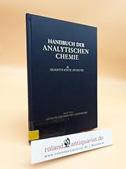 Handbuch analytischen chemie gebraucht kaufen  Wird an jeden Ort in Deutschland