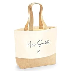 Personalised teacher bag for sale  Delivered anywhere in Ireland