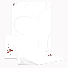 Briefpapier set herzlich gebraucht kaufen  Wird an jeden Ort in Deutschland