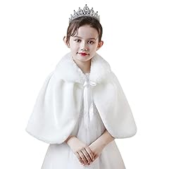 Kids girls faux for sale  Delivered anywhere in UK