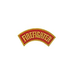 Firefighter embroidery patch for sale  Delivered anywhere in UK