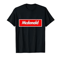 Nome mcdonald maglietta usato  Spedito ovunque in Italia 