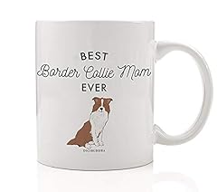 Best Border Collie Mom Ever Tea Coffee Mug Gift Idea, used for sale  Delivered anywhere in Canada