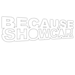 Aufkleber because showcar gebraucht kaufen  Wird an jeden Ort in Deutschland