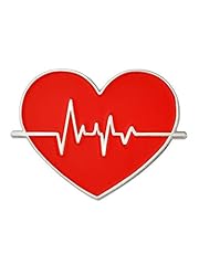 Pinmart red heart for sale  Delivered anywhere in USA 