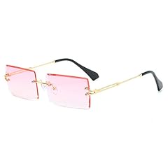 Yueluqu retro rimless for sale  Delivered anywhere in UK