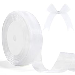 Nastro organza bianco usato  Spedito ovunque in Italia 