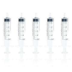 5ml syringe 5pcs for sale  Delivered anywhere in UK