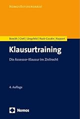 Klausurtraining assessor klaus gebraucht kaufen  Wird an jeden Ort in Deutschland