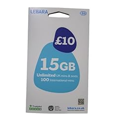 Lebara sim deal for sale  Delivered anywhere in UK