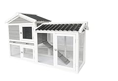 BUNNY BUSINESS The Grove PVC Roof Grey Double Decker, used for sale  Delivered anywhere in UK