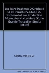 Tetradrachmes orodes phraate d'occasion  Livré partout en France